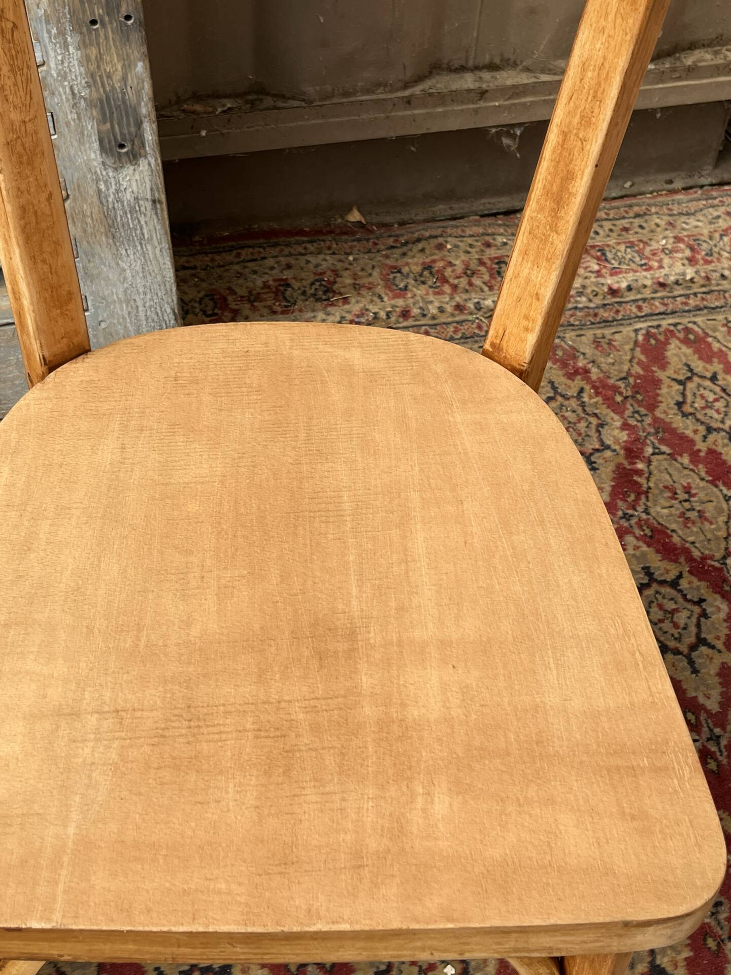 Ancienne paire de chaises bistrot