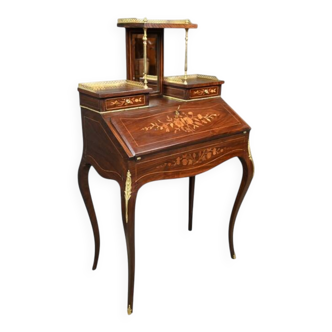 Lady's Desk in Rosewood – 2nd Part 19th Century