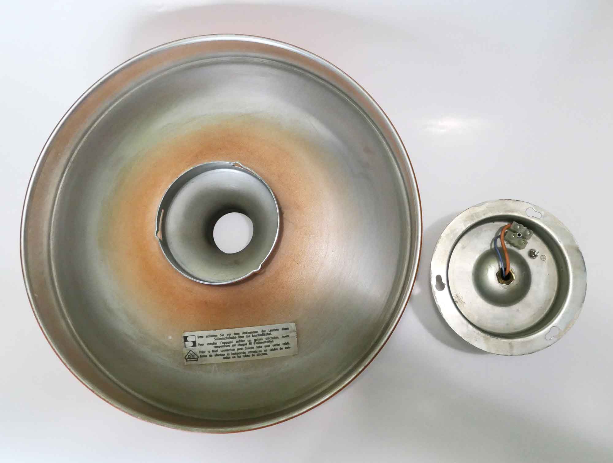 Wall light or ceiling LIGHT STAFF LEUCHTEN Germany ORANGE
