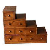 Mid-Century Japanese staircase furniture in solid wood