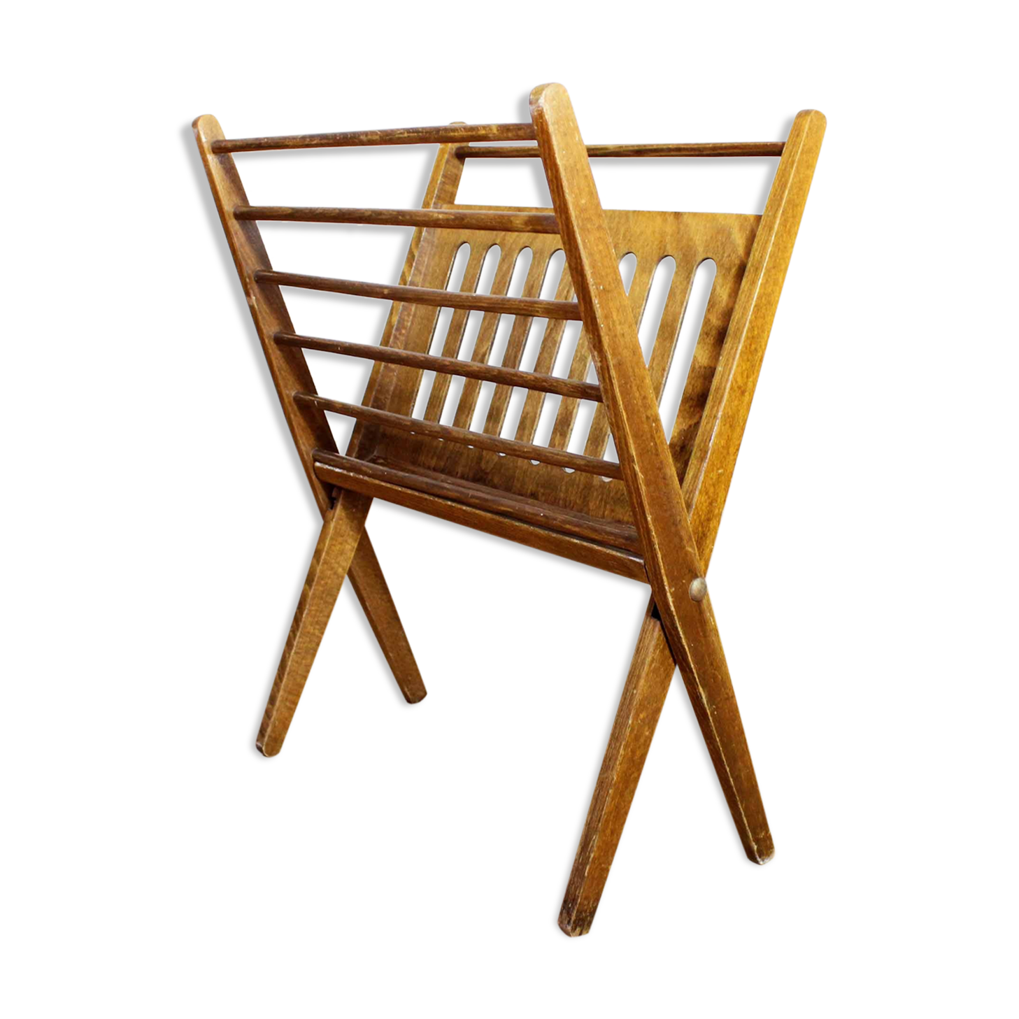 Foldable magazine holder Braakman for Pastoe