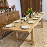 Farm table with extensions