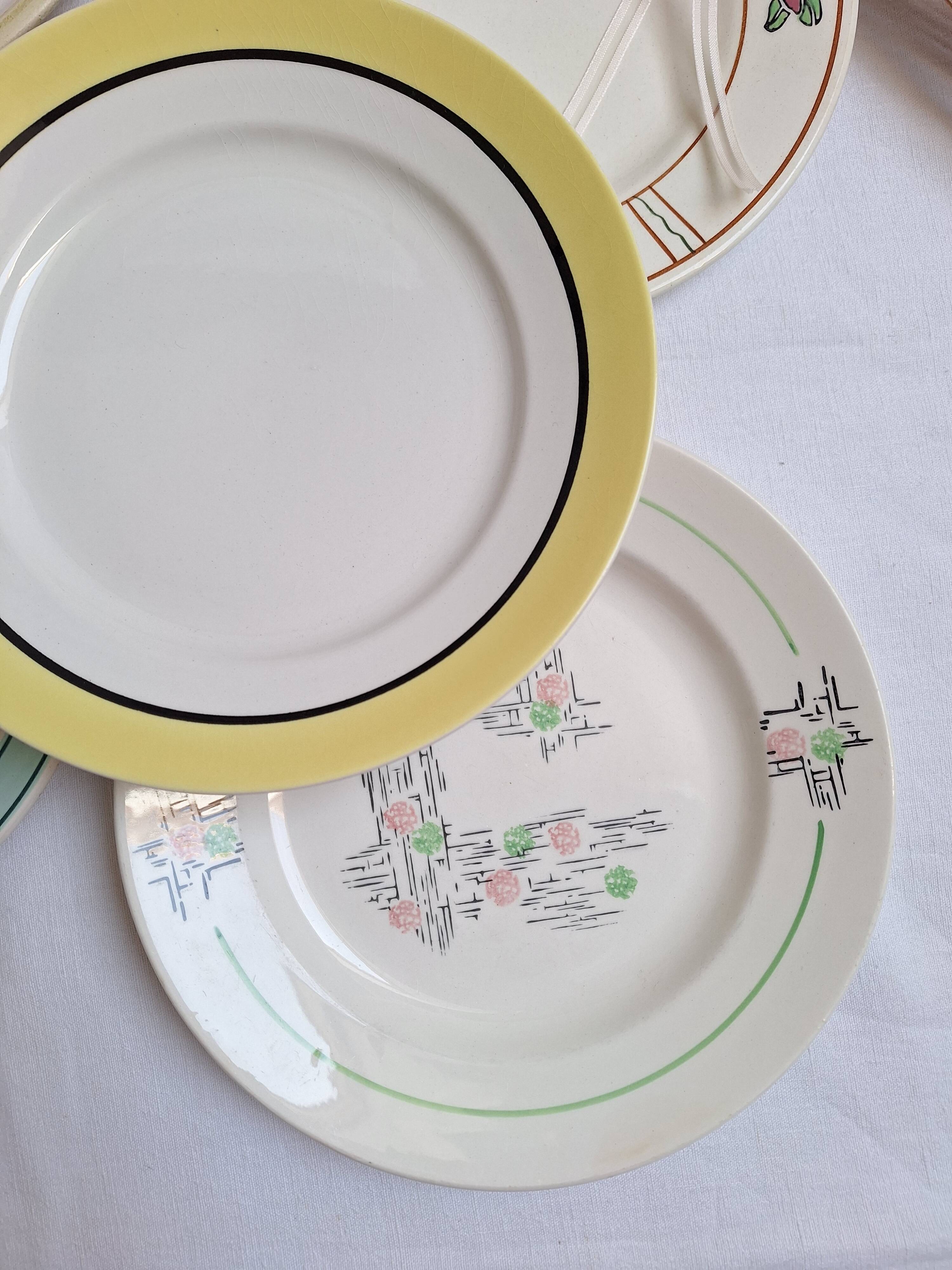Flat plates Henriot, Céranord, Salins, Badonviller