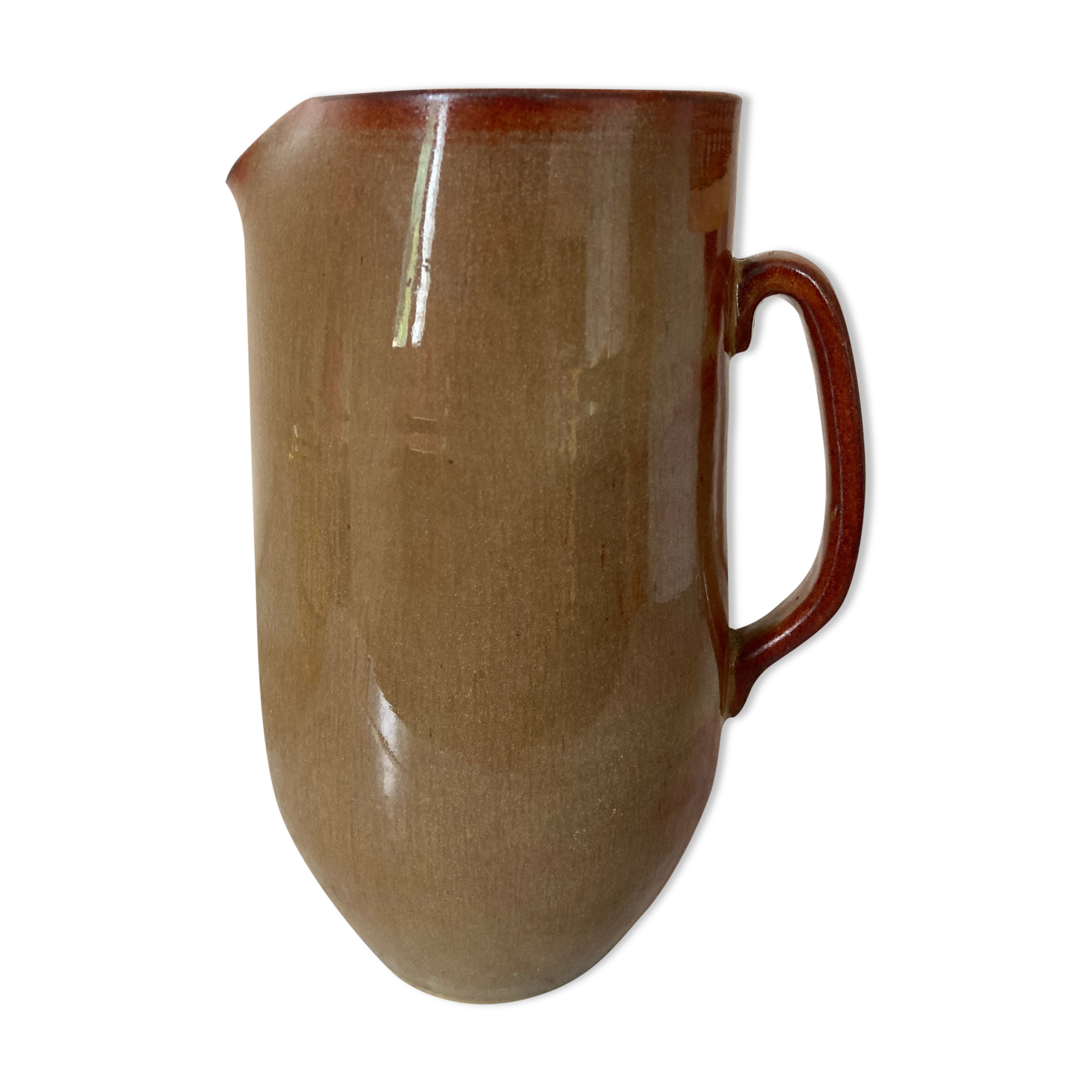 Sandstone decanter signed