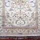 Handmade silk cashmere rug 151x92cm
