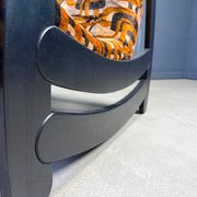 Fauteuil brutaliste des années 70, années 1970