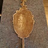 Louis XVI style mirror in polychrome plaster