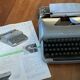 Machine à écrire Remington Travel riter circa 1950