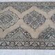 Vintage Turkish hallway rug 143x391 cm