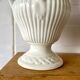 Pitcher Gien in white earthenware