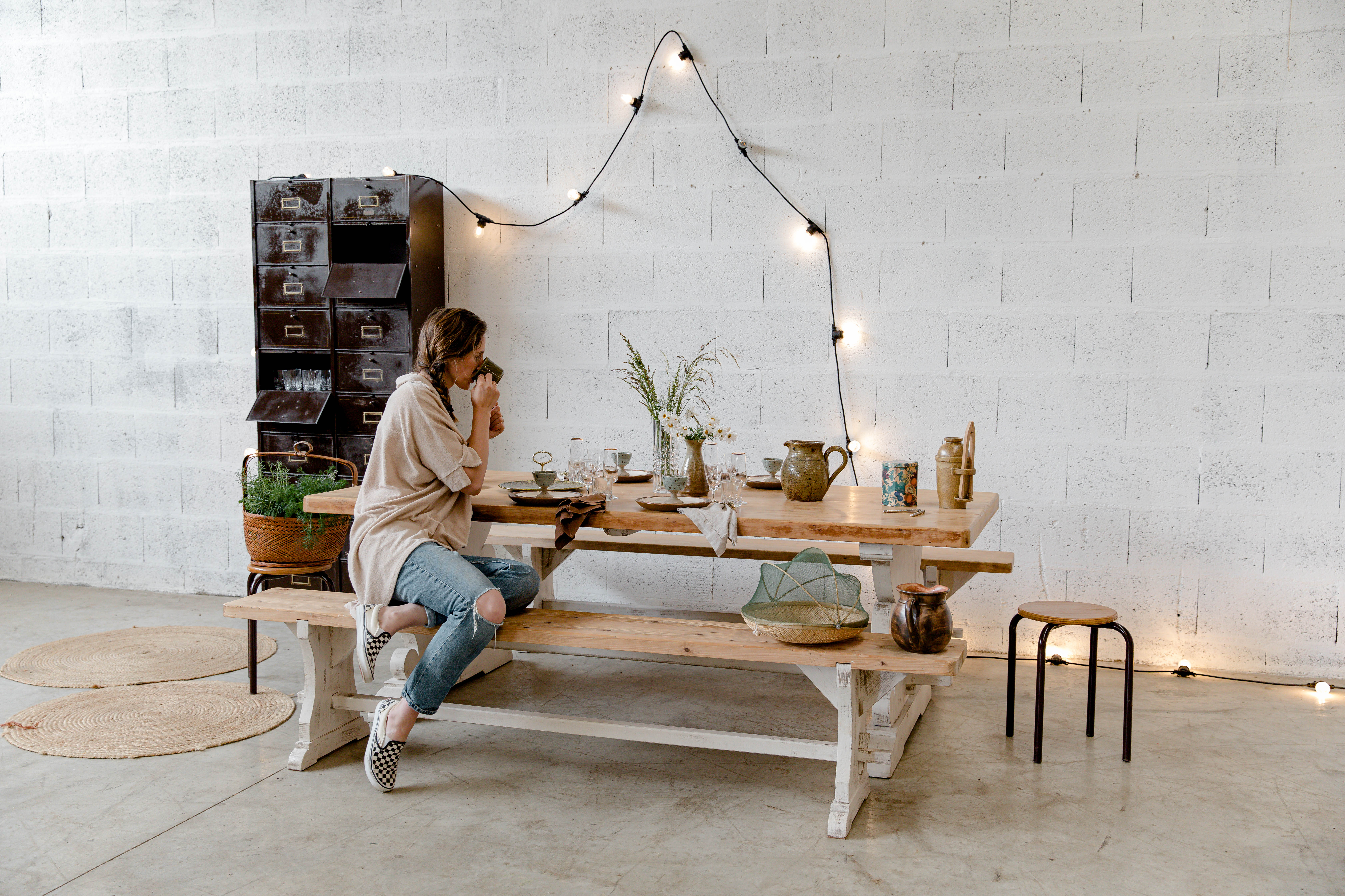 Industrial locker cabinet with valves "Statice"