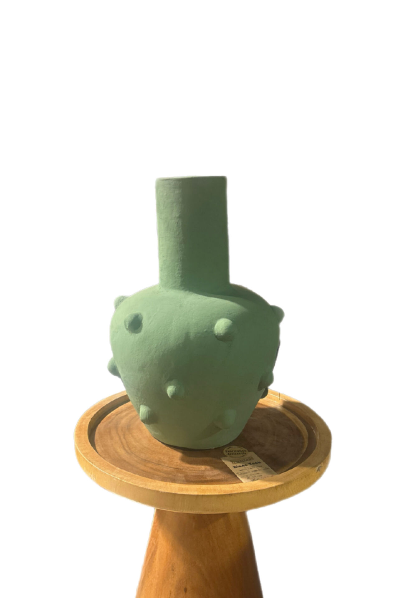 Green vase
