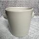 Cache pot porcelaine blanche limoges tête de lion