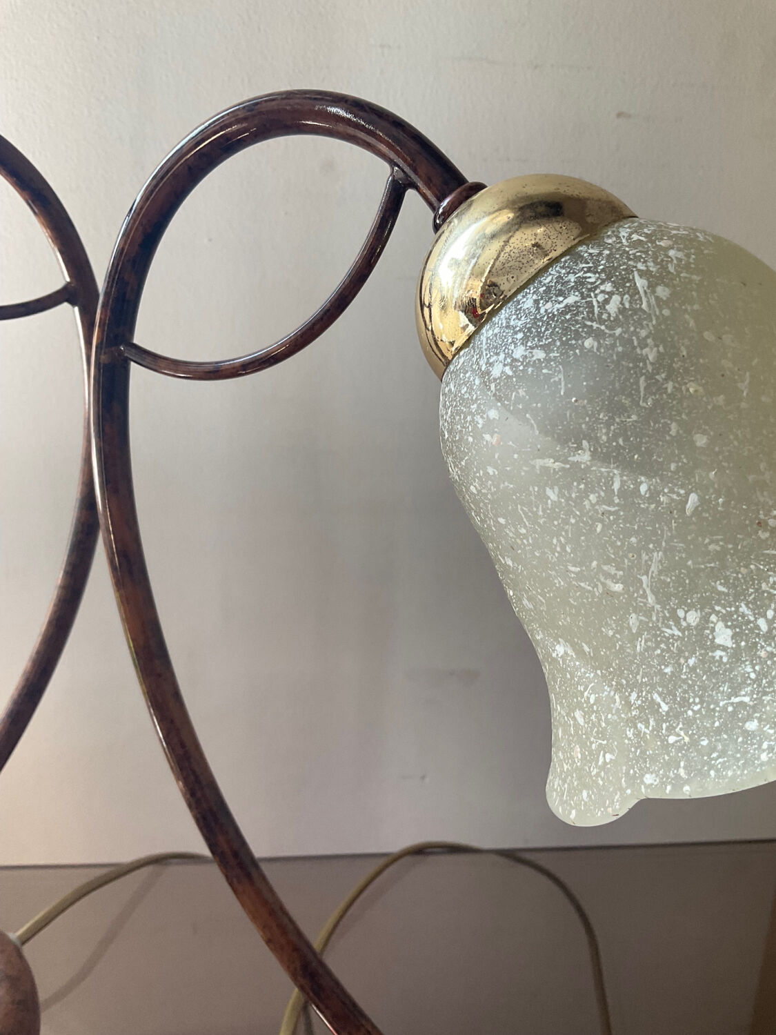 Pair of Italian lamps from the 70s-80s