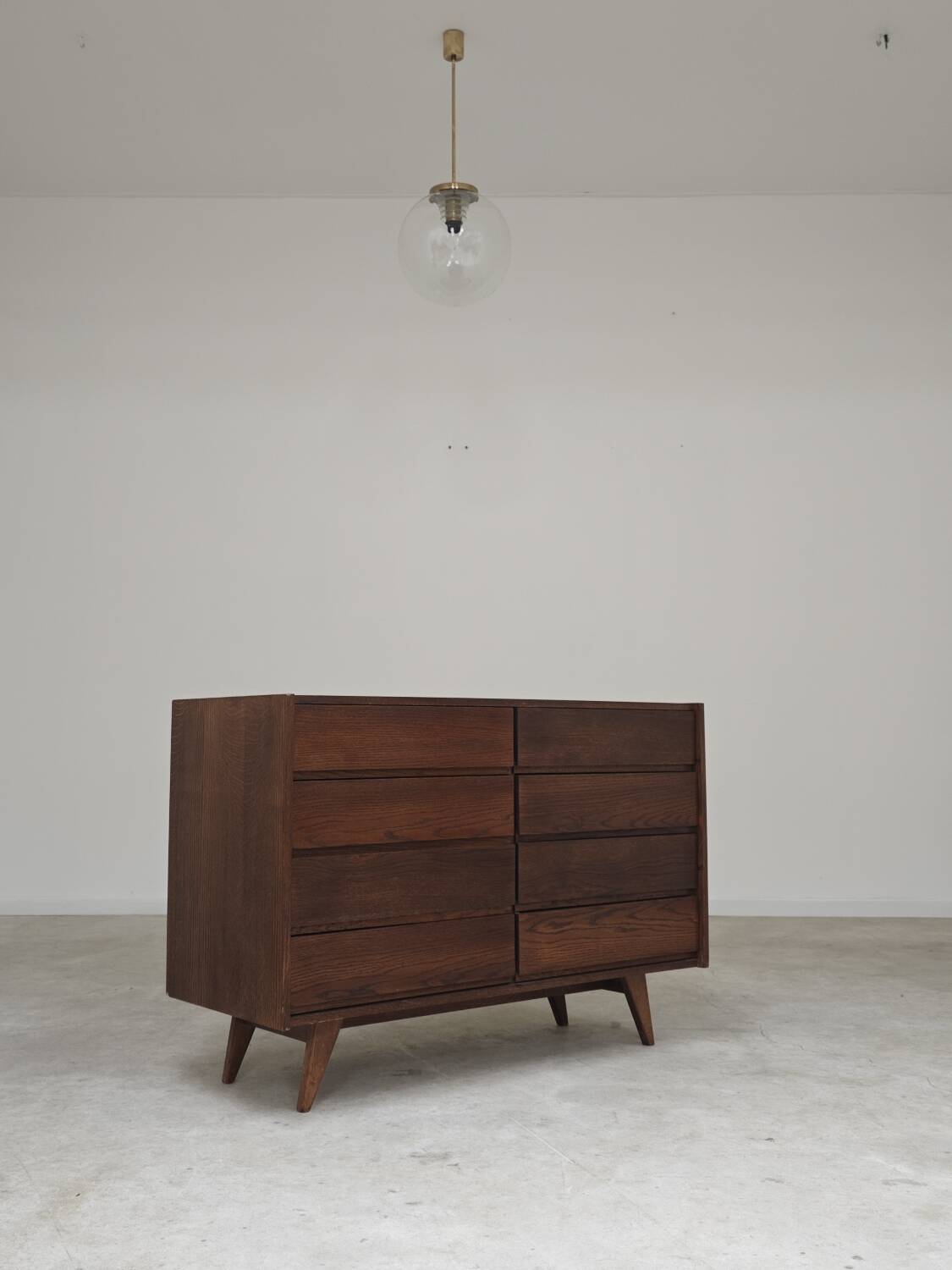 Commode / Buffet U 453 Dark Oak Jiri Jiroutek for Interior Prague 60s