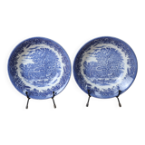 2 Churchill English soup plates