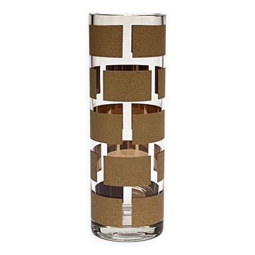 “Lara oro” vase design Defne Koz for hvc Egizia by Sottsass Associati