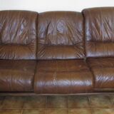 Leather lounge set