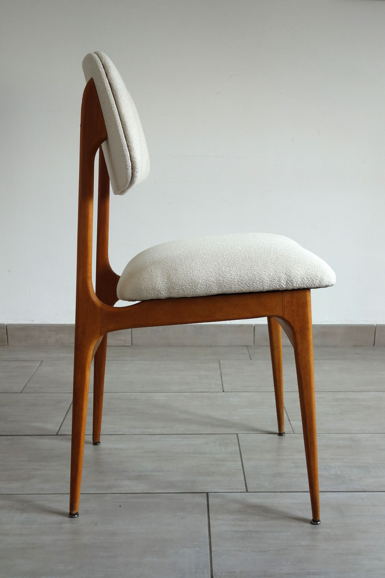 Chaise scandinave restaurée années 60