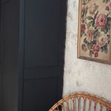 Matte black Paris wardrobe