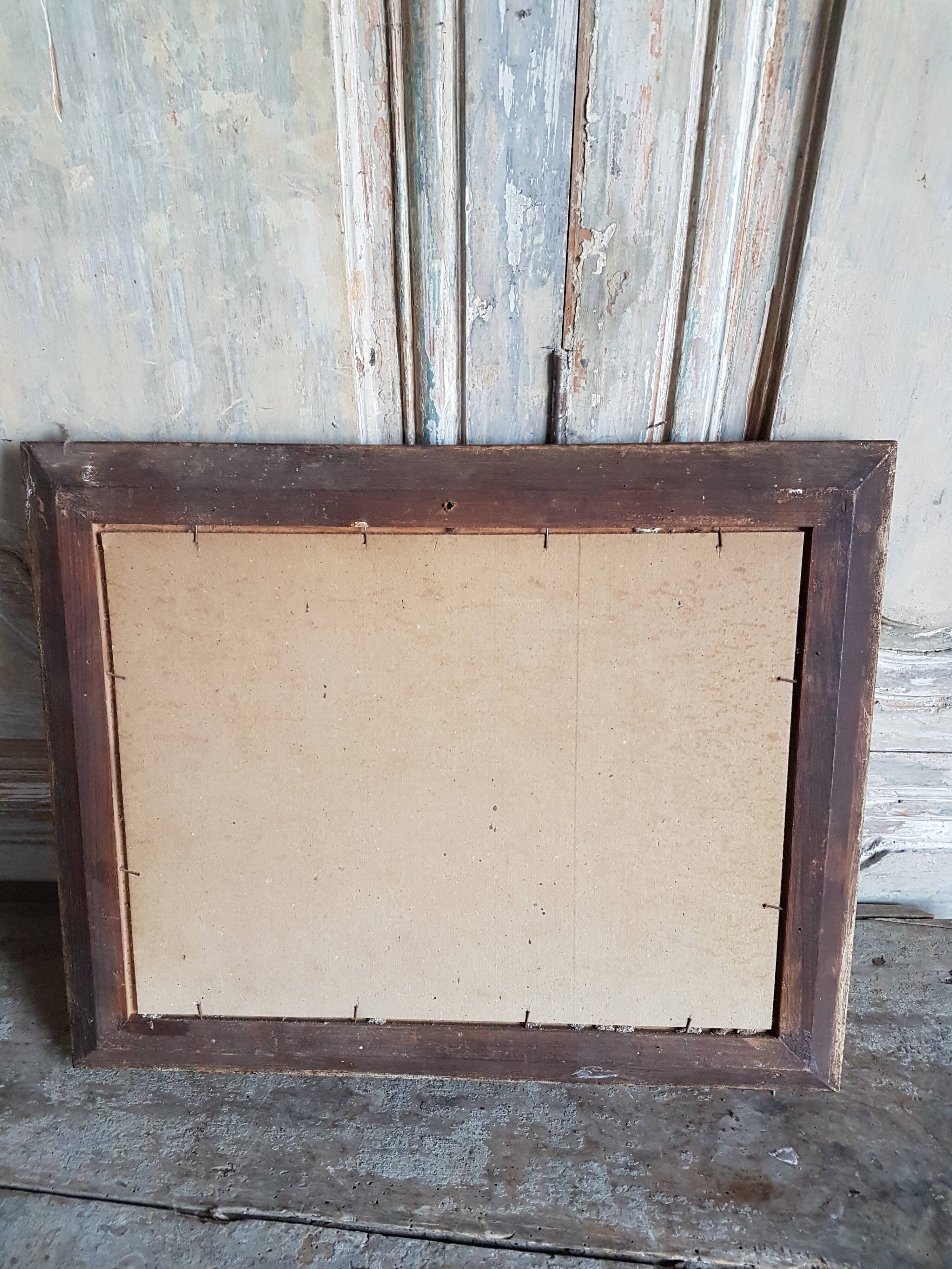 Tableau scène champêtre, style XVIIIème