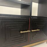 Meuble buffet asymétrique des années 1990