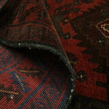 Traditional Handmade Persian Village Carpet Rug-100x183cm