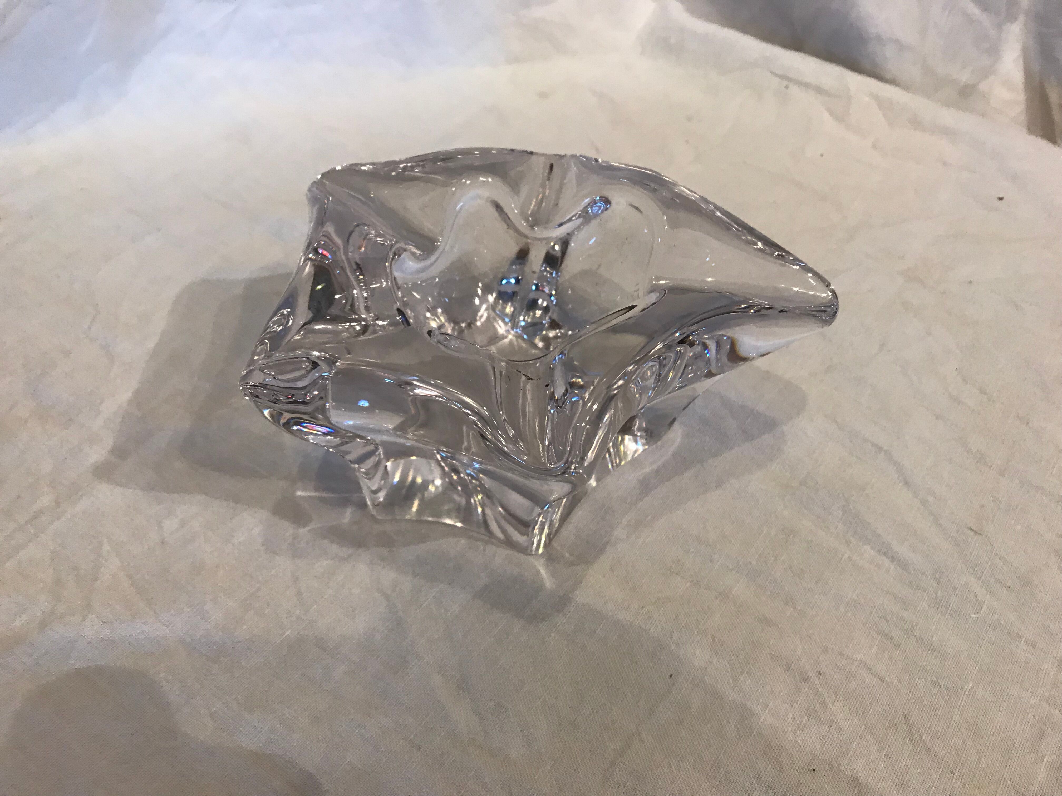 Crystal ashtray