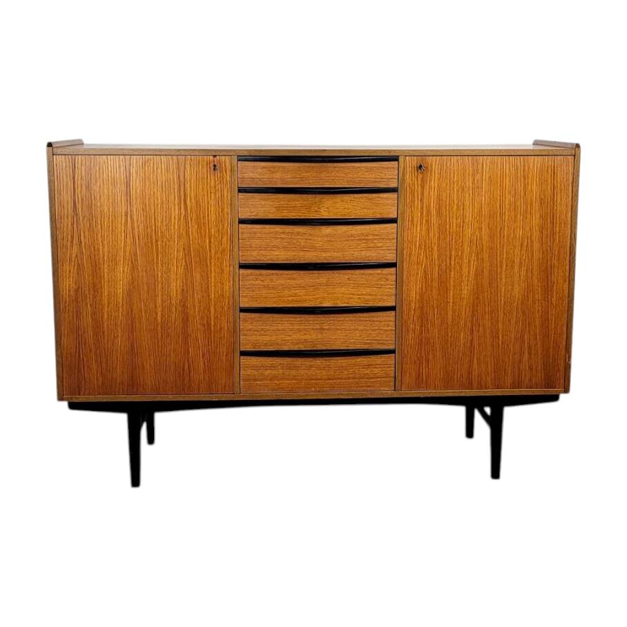 Scandinavian teak mini sideboard, Denmark, 1960s