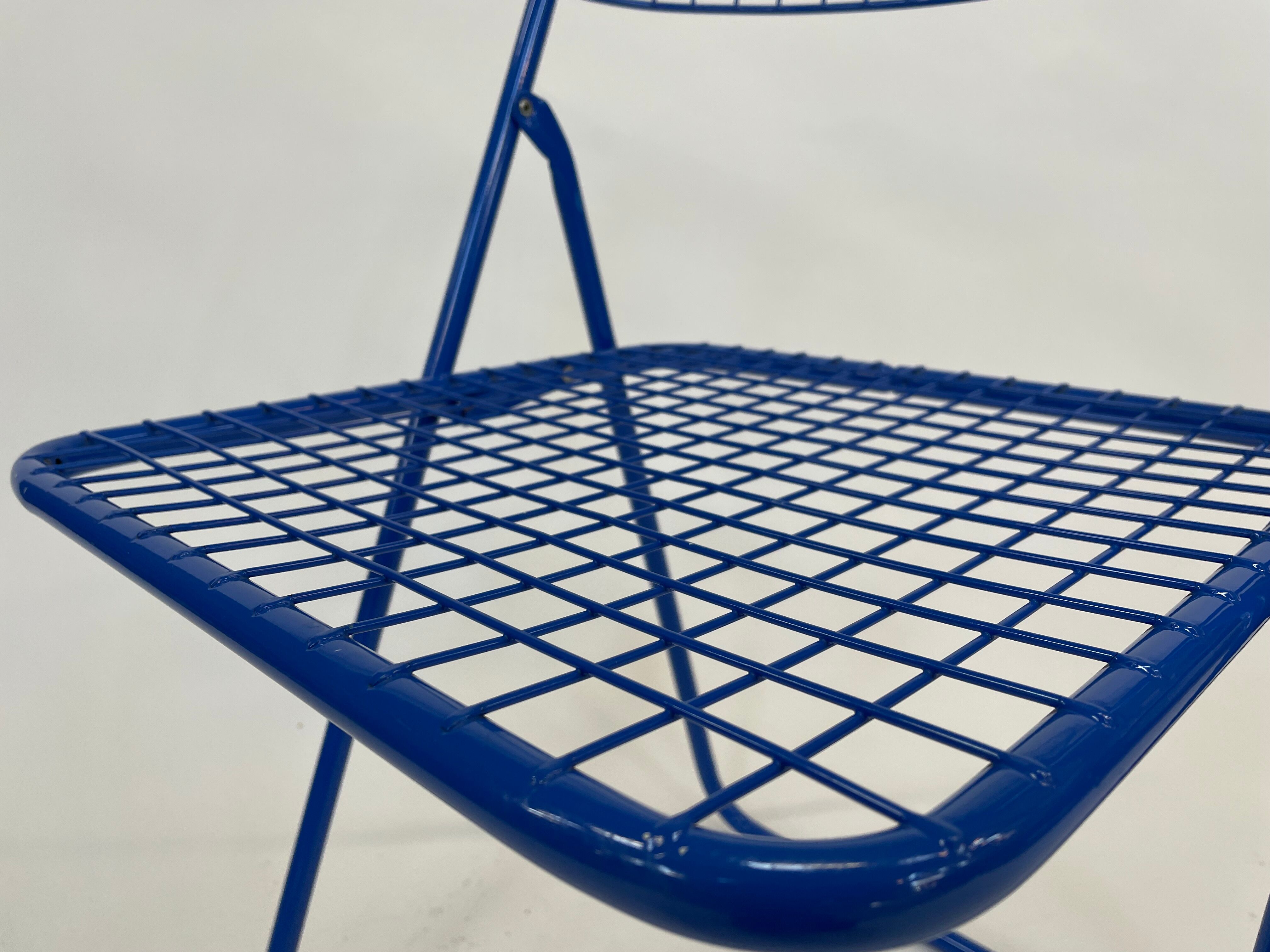 Chaise pliante vintage « Ted Net » de Niels Gammelgaard pour Ikea 1976