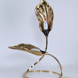 Double leaf lamp, Carlo Giorgi design, Bottega Gadda edition