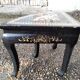 Coffee table Asian décor inlaid with vintage antique mother-of-pearl