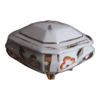 Art-deco empty pocket signed Limoges