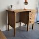 Bureau d'usine en bois annees 50