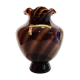 Purple opaline vase of the 20th century