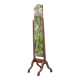 Psyche wood, mirror on wooden foot