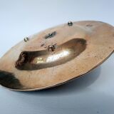 Cendrier et porte bougie en bronze avec les 12 signes astrologiques du zodiaque