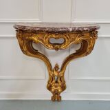 French gilded console c1870