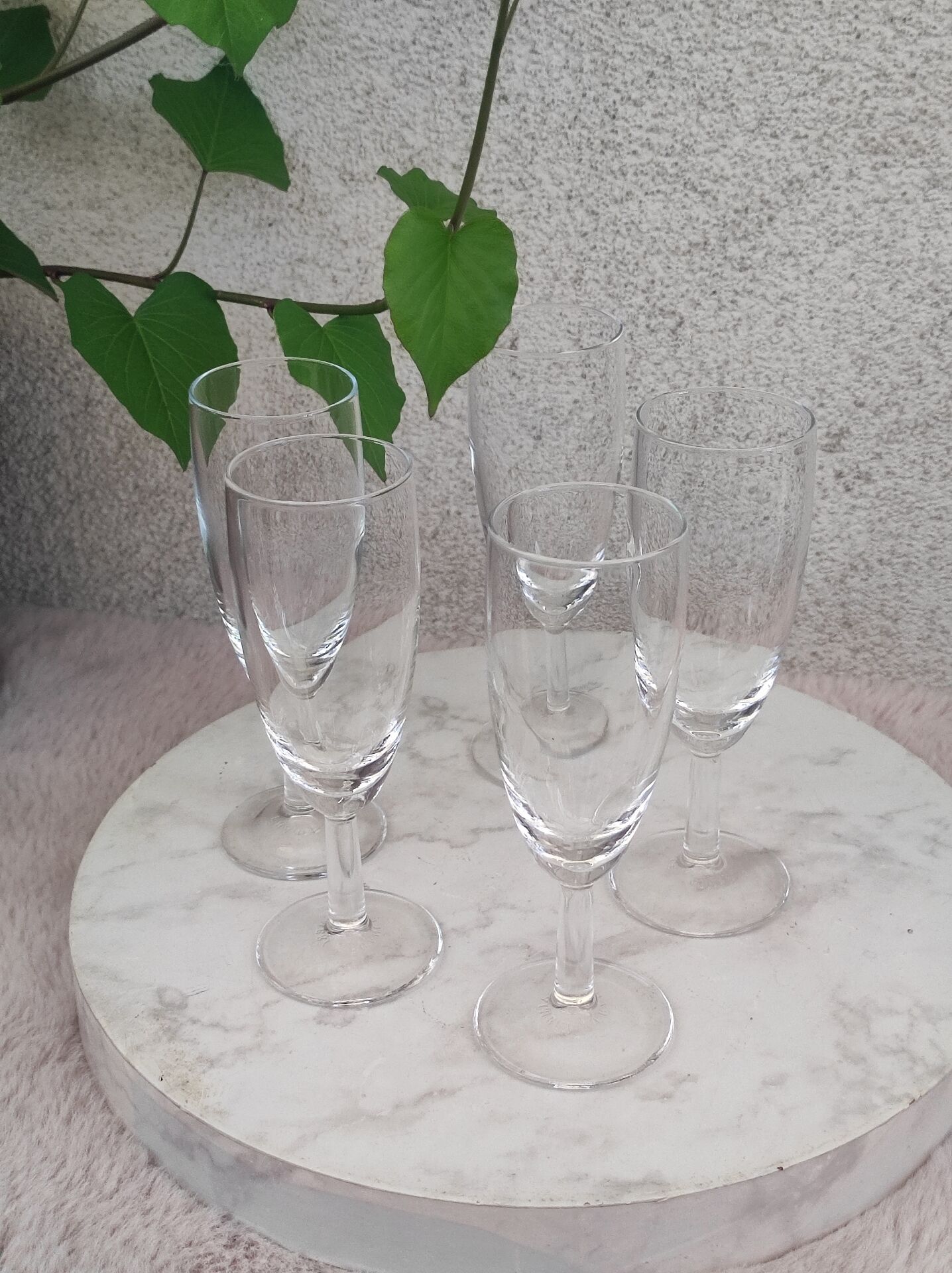 Champagne flutes