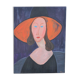 Tableau "La femme au chapeau orange"