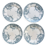 4 Boch 1900 dinner plates
