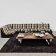 Vintage modular lounge sofa 'Checkered pattern'