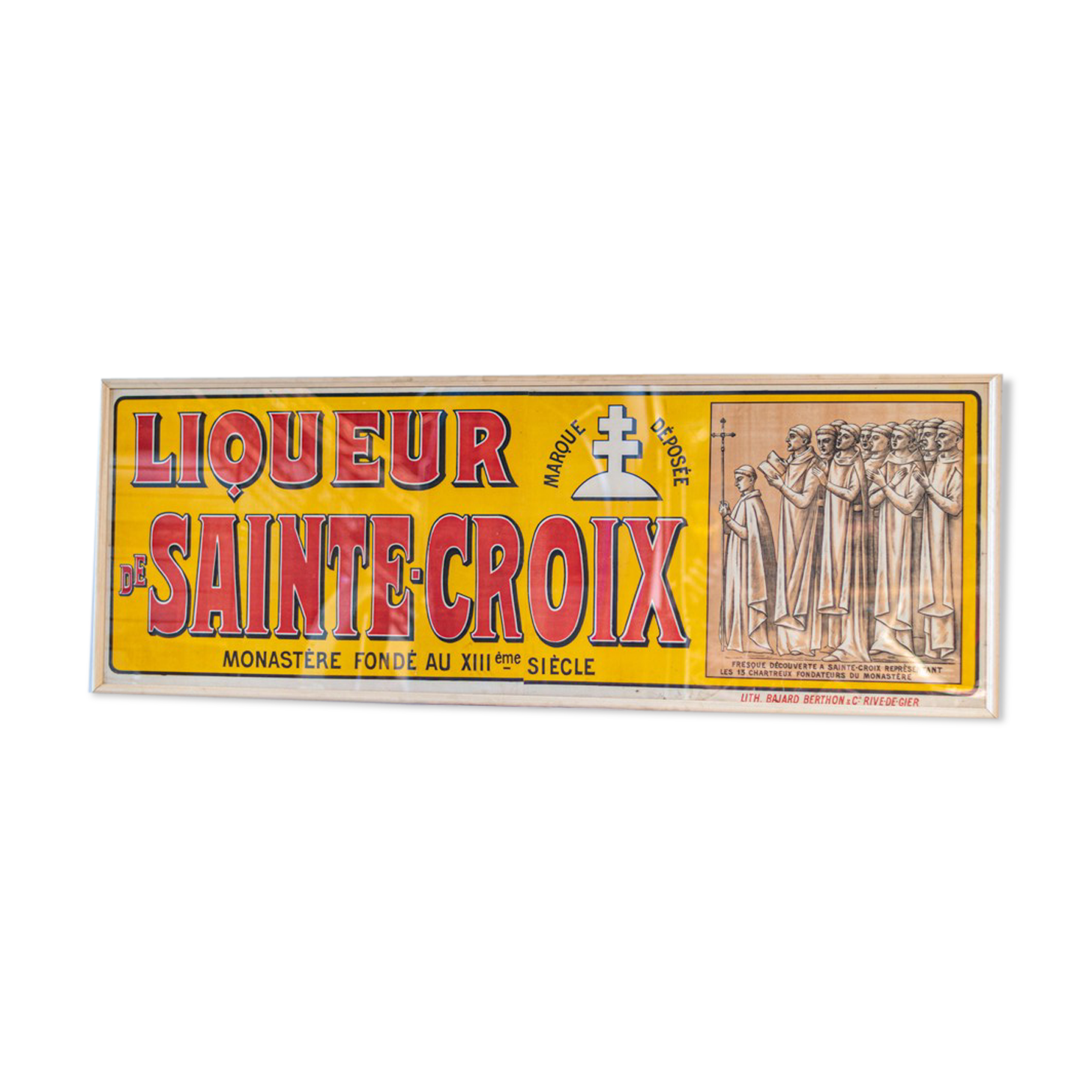 Ste Croix liqueur poster
