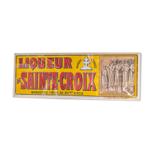 Affiche liqueur Ste croix