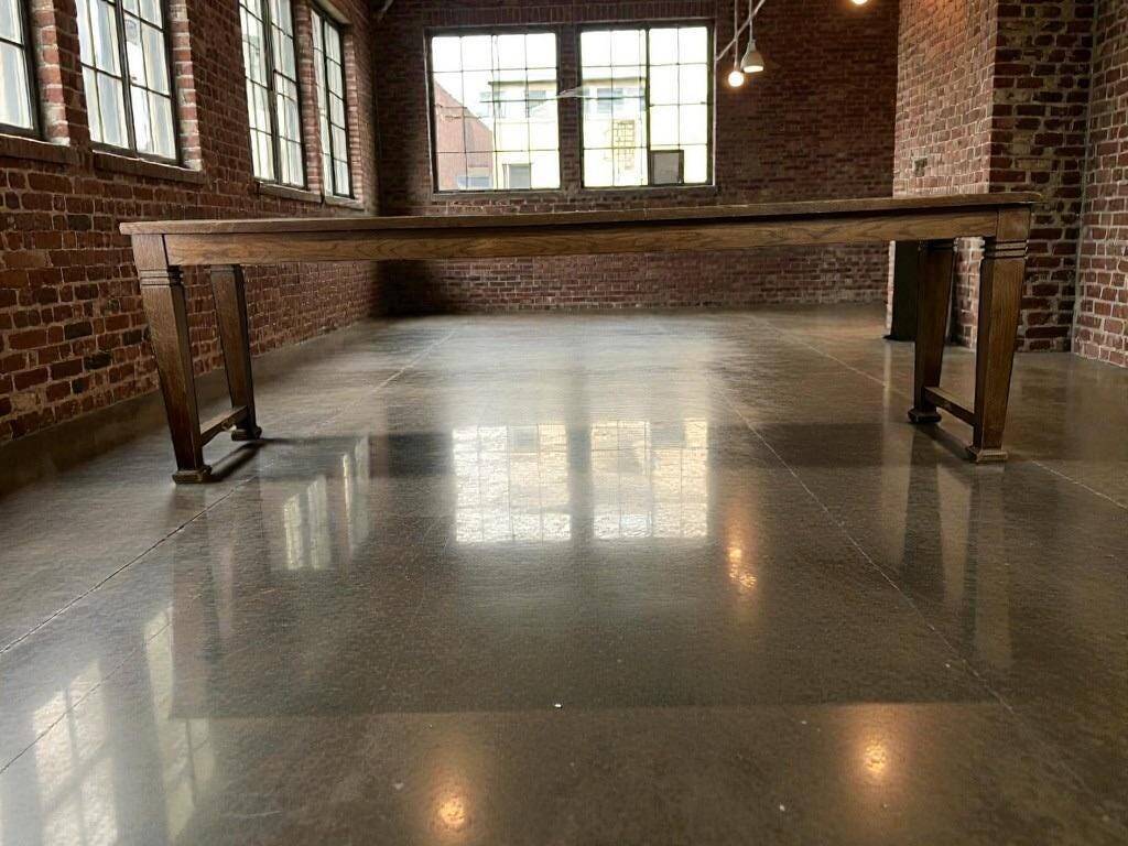 XL Vintage Wooden Dining/Console Table