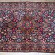Handmade antique Persian Kerman rug 4' x 6.4' (122cm x 195cm) 1920s