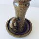 Stoneware candle holder