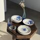 Set of 14 antique deep plates Moulin des Loups Hamage Model Edmond