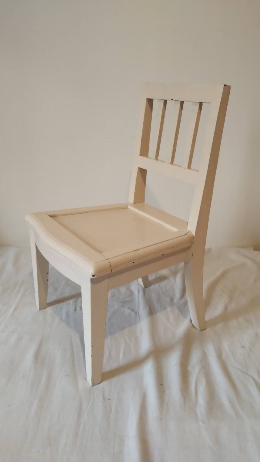 Small solid wood chair for children