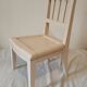 Small solid wood chair for children